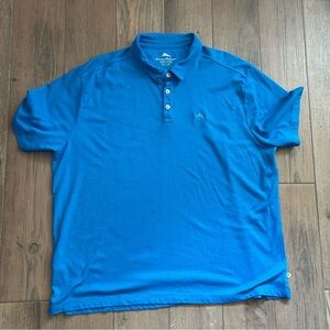 Tommy Bahama Blue Polo Shirt Classic Style